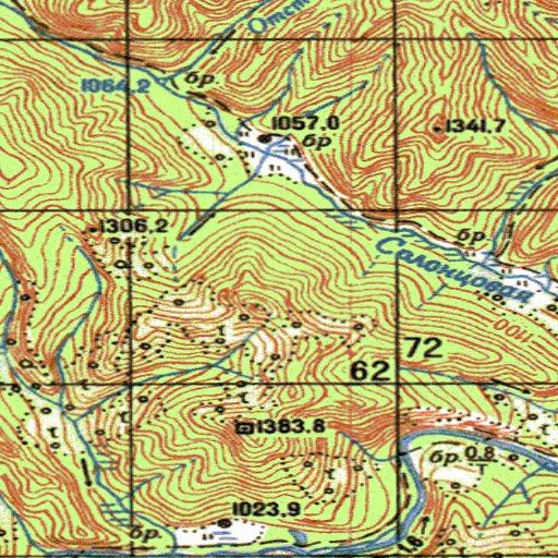 Map M49 Soviet Genshtab - m49-066 - Russia Map by Avenza Systems Inc. | Avenza Maps