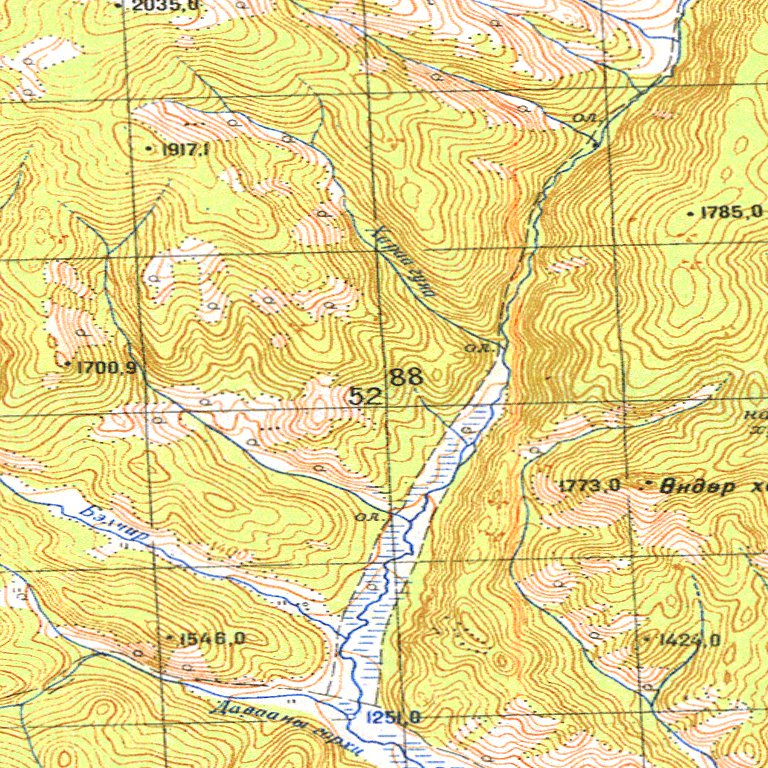 Soviet Genshtab - m49-097 - Russia Map by Avenza Systems Inc. | Avenza Maps