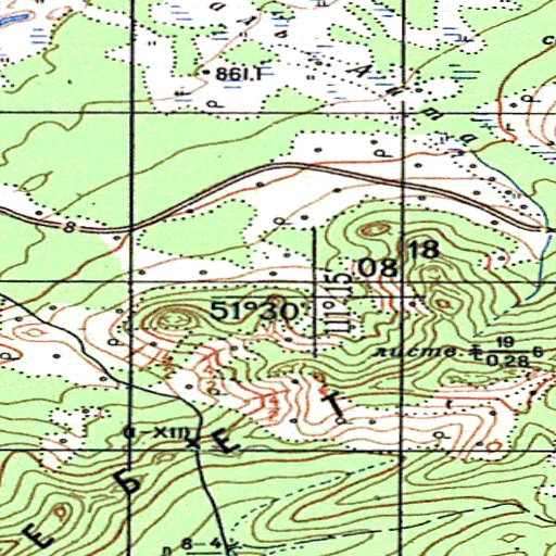 Soviet Genshtab - m49-019 - Russia Map by Avenza Systems Inc. | Avenza Maps