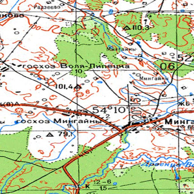 Soviet Genshtab - n34-065 - Poland