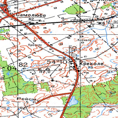 Soviet Genshtab - n34-066 - Poland