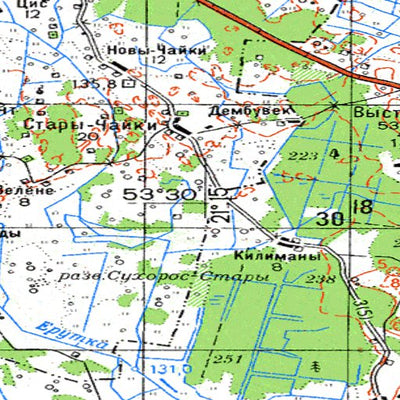 Soviet Genshtab - n34-091 - Poland