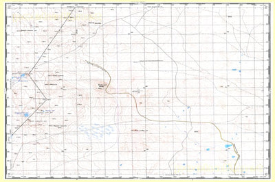 Soviet Genshtab - m50-113 - Mongolia