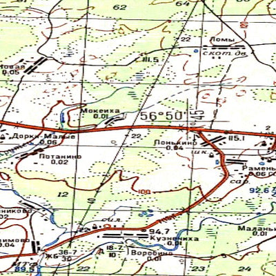 Soviet Genshtab - o37-120 - Russia