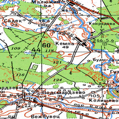 Soviet Genshtab - n34-113 - Poland