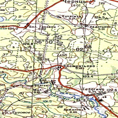 Soviet Genshtab - o37-118 - Russia