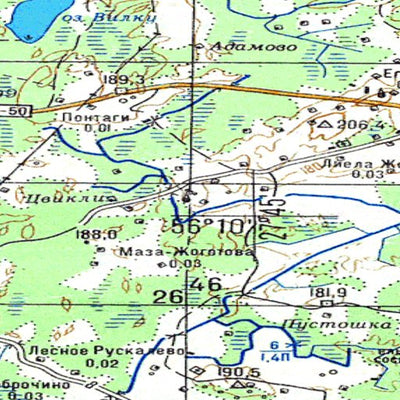 Soviet Genshtab - o35-140--(1988) - Belarus