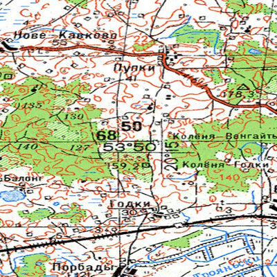 Soviet Genshtab - n34-077 - Poland
