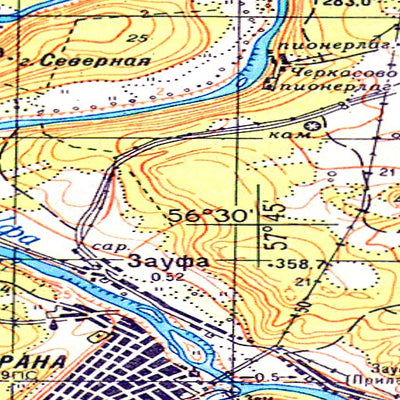 Soviet Genshtab - o40-128 - Russia