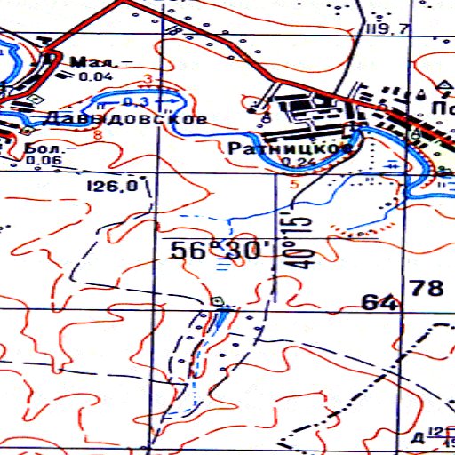 Soviet Genshtab - o37-129 - Russia Map by Avenza Systems Inc. | Avenza Maps