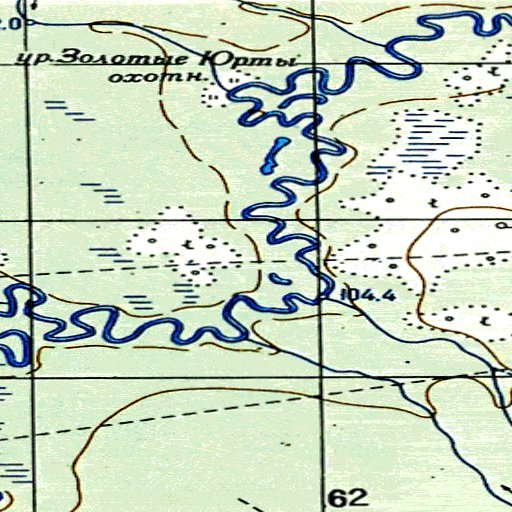 Soviet Genshtab - o44-101 - Russia Map by Avenza Systems Inc. | Avenza Maps