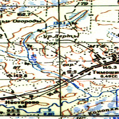 Soviet Genshtab - o38-077 - Russia