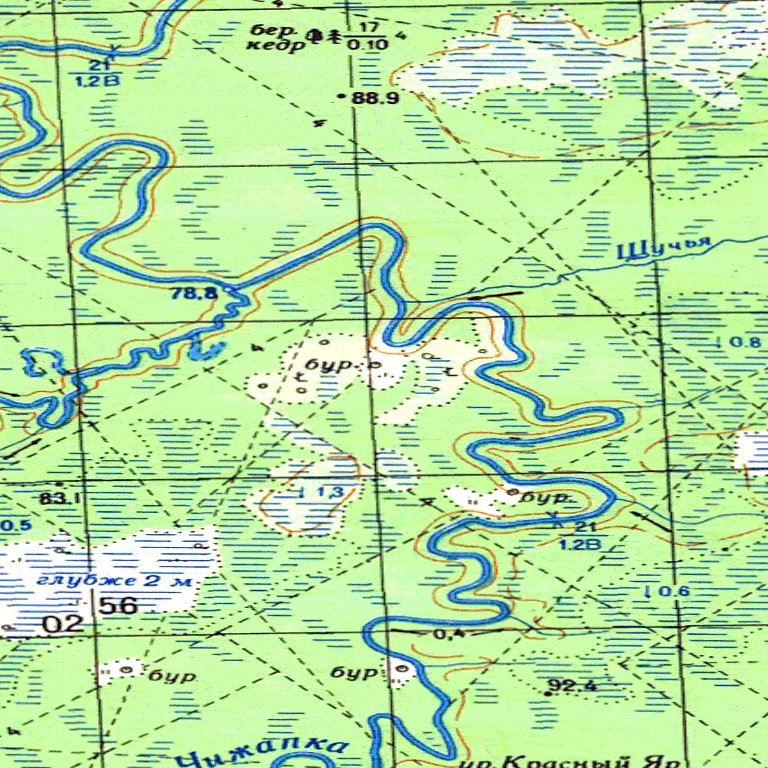 Soviet Genshtab - o44-074 - Russia Map by Avenza Systems Inc. | Avenza Maps