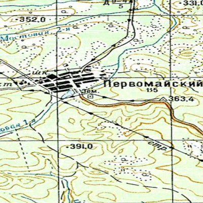 Soviet Genshtab - o46-126 - Russia