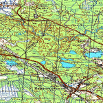 Soviet Genshtab map - p35-131/132 - Russia