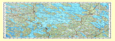 Soviet Genshtab map - p35-083/084--(1987) - Russia