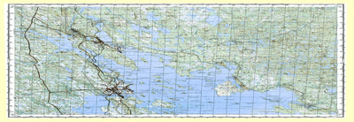 Soviet Genshtab map - p36-009/010--(1985) - Russia