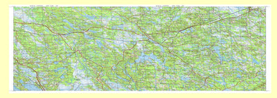 Soviet Genshtab map - p36-049/050 - Russia