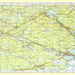 Soviet Genshtab map - p35-117/118 - Russia
