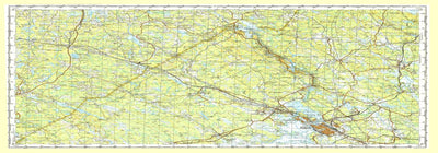 Soviet Genshtab map - p35-117/118 - Russia