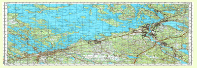 Soviet Genshtab map - p35-105/106--(1987) - Russia