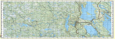 Soviet Genshtab map - p36-055/056--(1992) - Russia