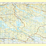 Soviet Genshtab map - p35-119/120 - Russia