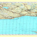 Soviet Genshtab map - p35-143/144 - Russia