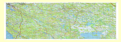 Soviet Genshtab map - p36-025/026 - Russia