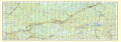 Soviet Genshtab map - p36-129/130 - Russia