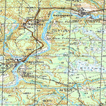 Soviet Genshtab map - p36-129/130 - Russia
