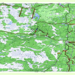 Soviet Genshtab map - p37-009/010 - Russia