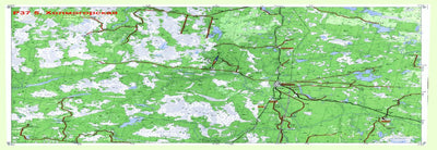 Soviet Genshtab map - p37-009/010 - Russia