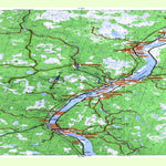 Soviet Genshtab map - p37-011/012 - Russia