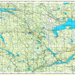 Soviet Genshtab map - p36-089/090 - Russia