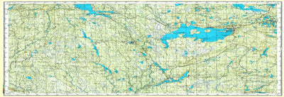 Soviet Genshtab map - p36-089/090 - Russia