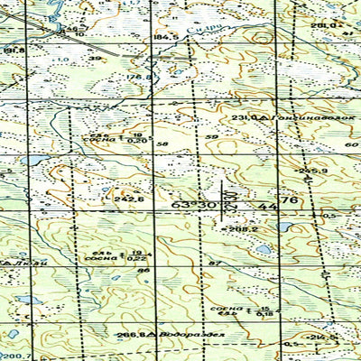Soviet Genshtab map - p36-017/018--(1985) - Russia