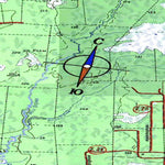 Soviet Genshtab map - p37-079/080 - Russia