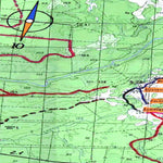 Soviet Genshtab map - p37-107/108 - Russia