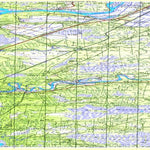 Soviet Genshtab map - p36-127/128 - Russia