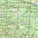 Soviet Genshtab map - p36-141/142 - Russia