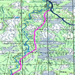 Soviet Genshtab map - p37-017/018 - Russia