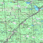 Soviet Genshtab map - p37-109/110 - Russia