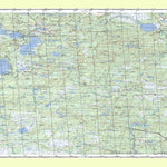 Soviet Genshtab map - p37-121/122 - Russia