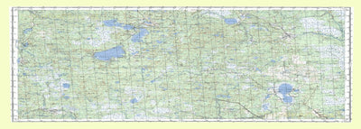 Soviet Genshtab map - p37-121/122 - Russia