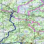 Soviet Genshtab map - p37-001/002 - Russia