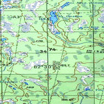 Soviet Genshtab map - p37-053/054 - Russia