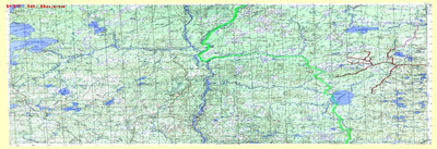 Soviet Genshtab map - p37-063/064 - Russia