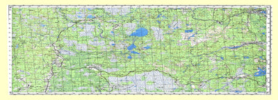 Soviet Genshtab map - p37-133/134--(1968) - Russia