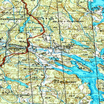 Soviet Genshtab map - p36-085/086 - Russia